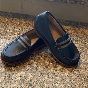 Janie and Jack Navy Loafers